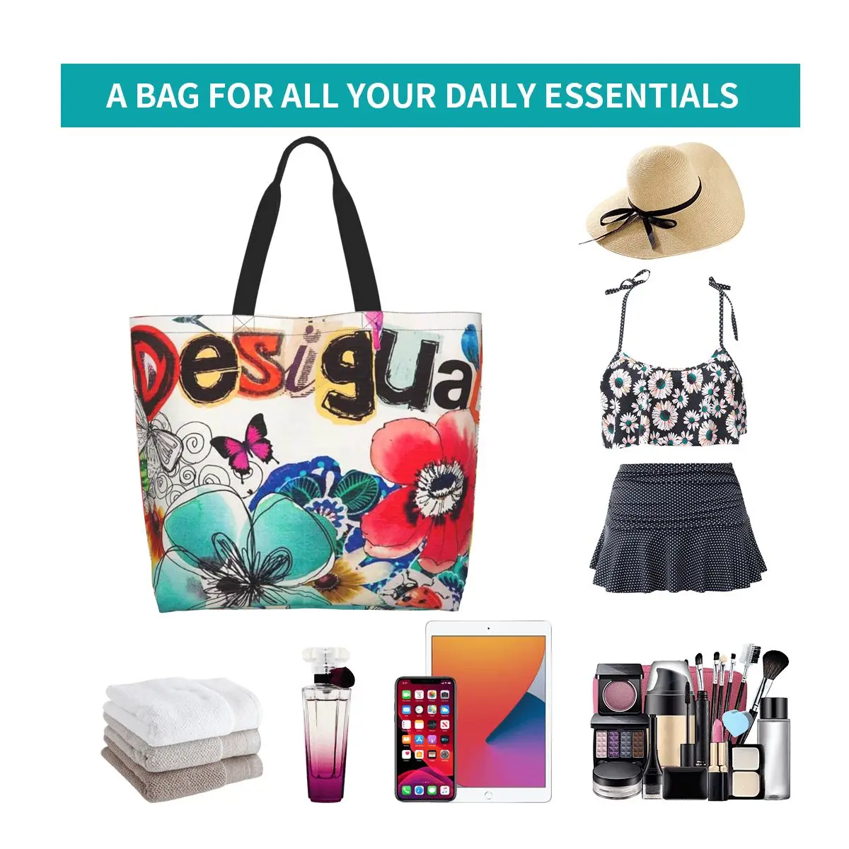 Thumbnail 4 - #61 Best Large Canvas Tote Bags to Buy In 2026