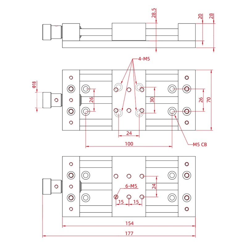 Plataforma de mesa deslizante de precisión, mesa de traducción manual, mesa de desplazamiento, mesa de prueba, plataforma lineal, puede grupos de eje XY