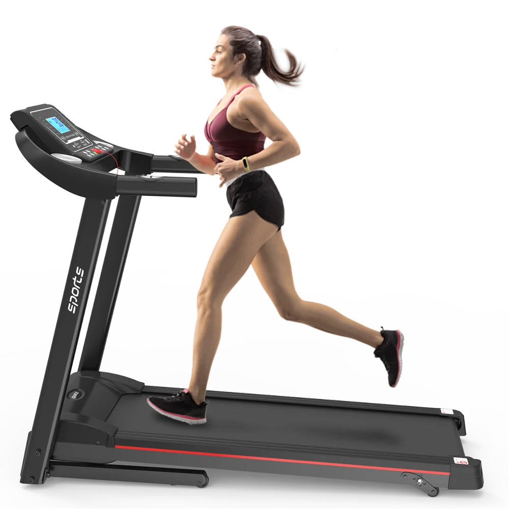 Ye Fitshow App Home Foldable Treadmill with Incline, Electric Walking/Running Machine, 5