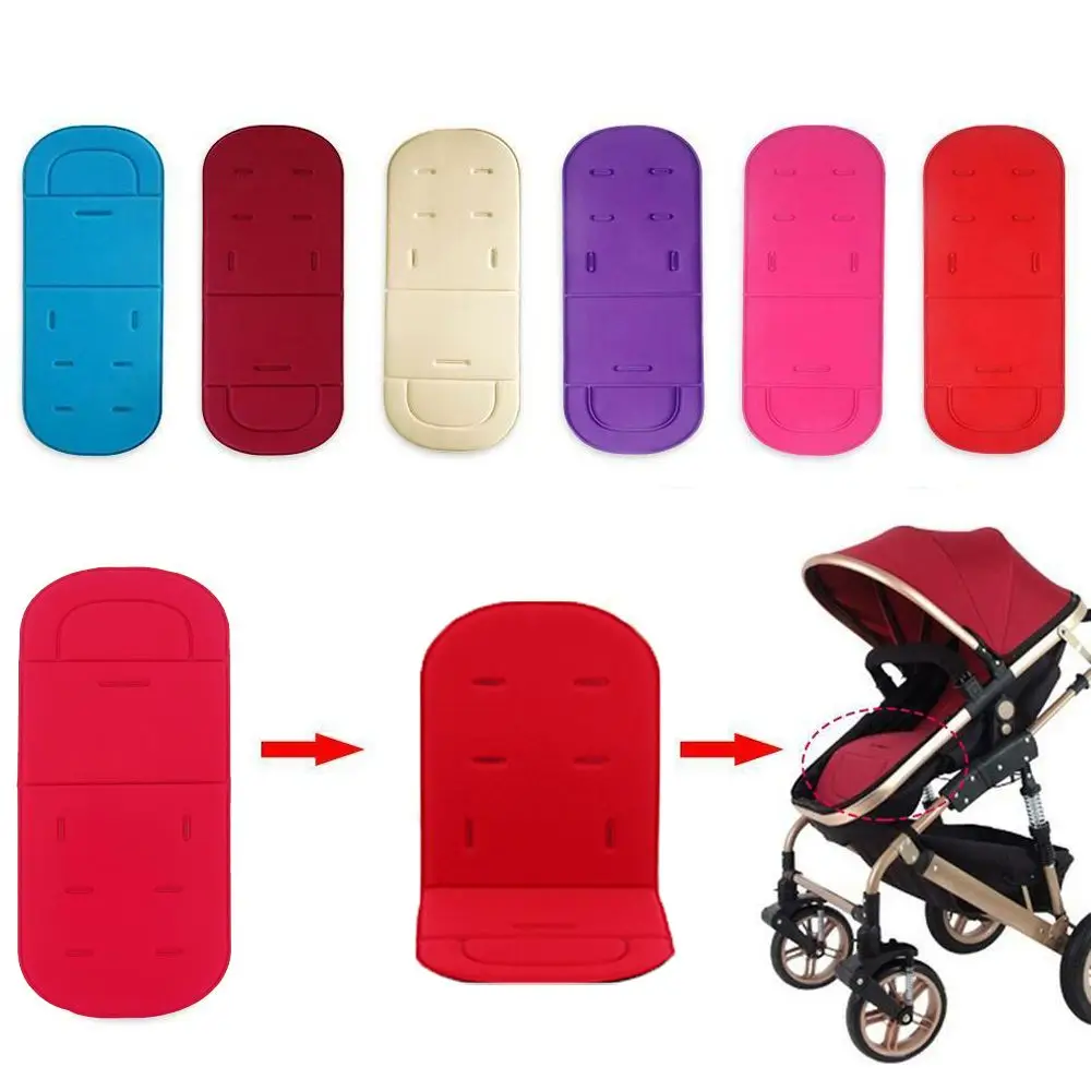 Comodo cuscino per passeggino cuscino per sedile morbido generale quattro stagioni tappetino per seggiolino per bambini cuscino per passeggino per bambini per 0-24M