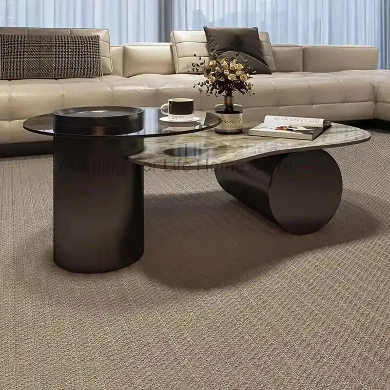 

Минималистичный итальянский журнальный столик, компактный, дизайнерский, современный, эстетичный, приставной столик в скандинавском стиле, мебель для дома