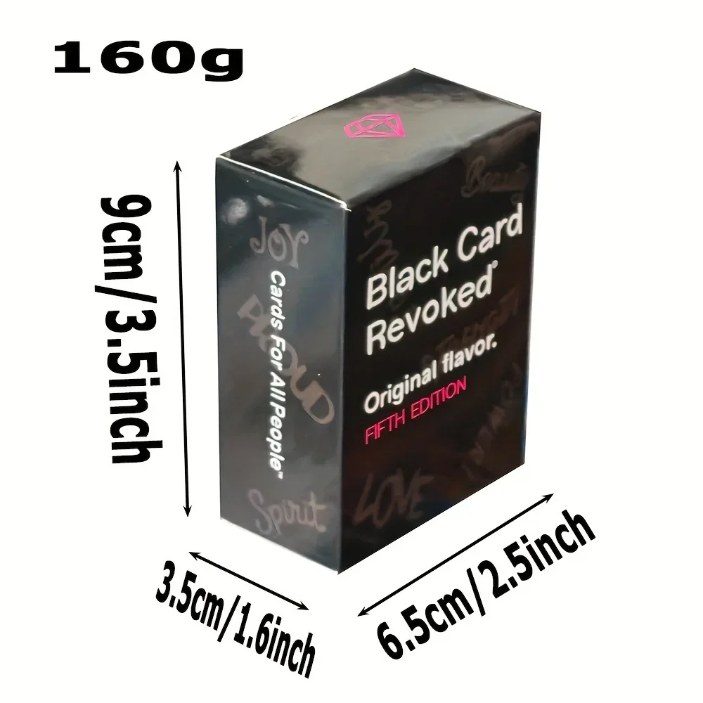 Black Card Revoked 2Nd Edition - Hilarious Party Game For Adults, Perfect For Summer Events & Gifts, Includes Fun Cards