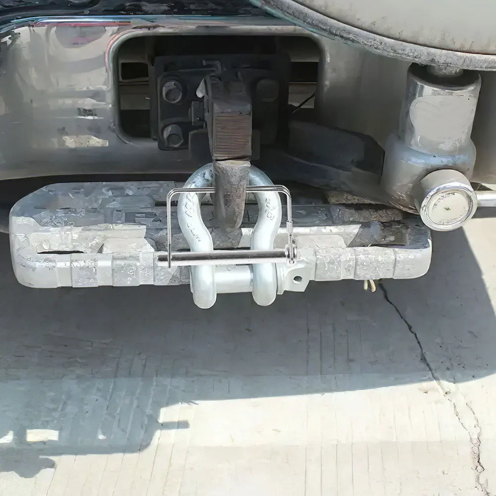 

6 шт., штифт муфты для прицепа, предохранительный замок, прочный штифт сцепного устройства, простая установка, безопасный буксирный штифт сцепного устройства прицепа, соединительные штифты