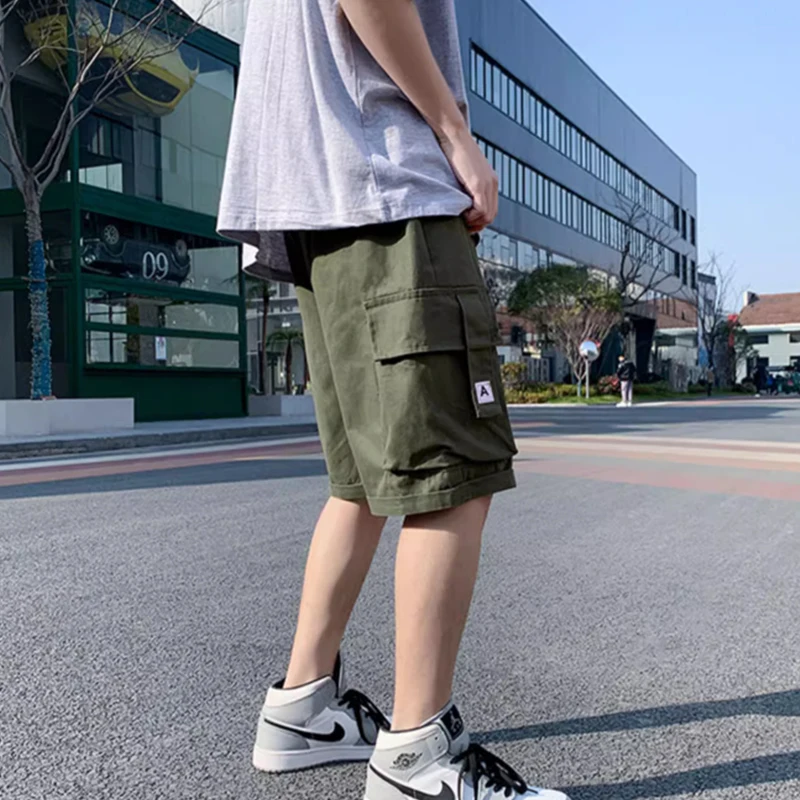 n-style functional multi-pocket cargo shorts men\'s and women\'s summer high street fashion brand loose running sports pants