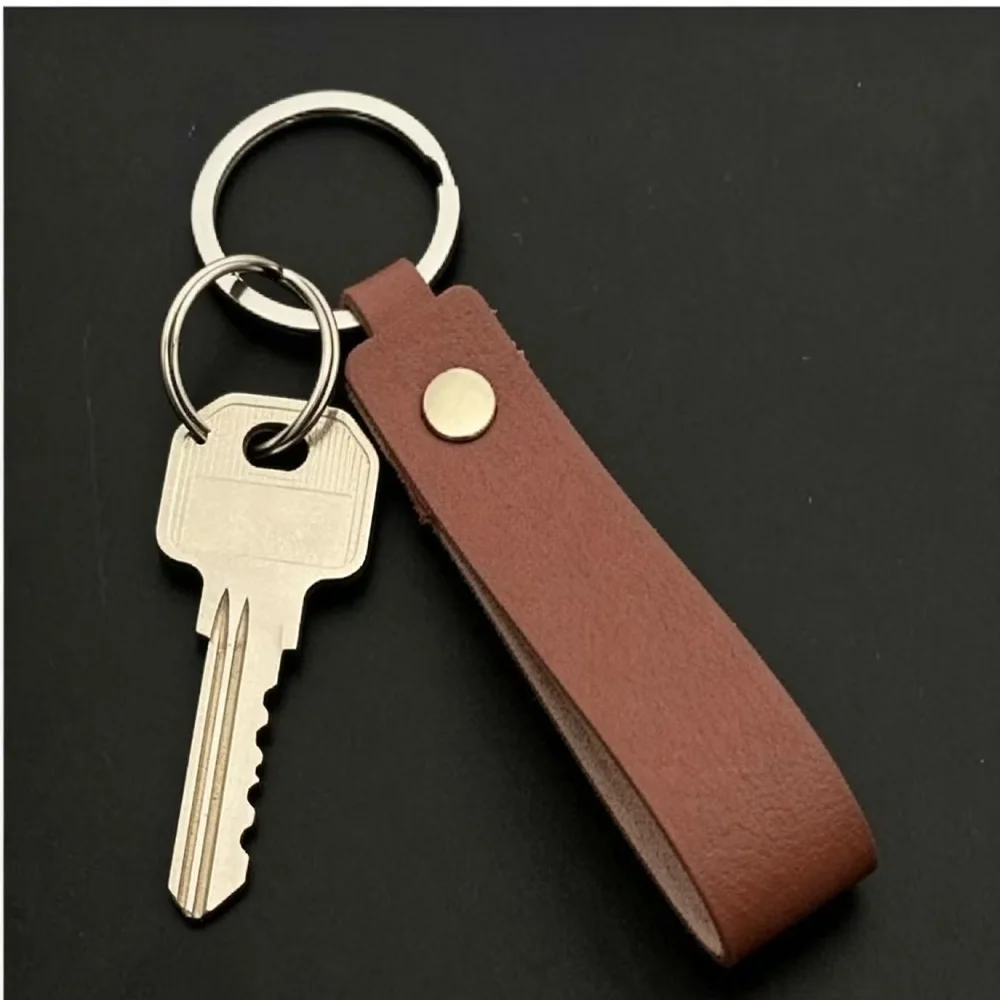 

PU Leather Car Keychain Purse Bag Key Chains Custom Key Lanyard Cute Keyring with Metal Chain Pendant Ring Business Small Gift