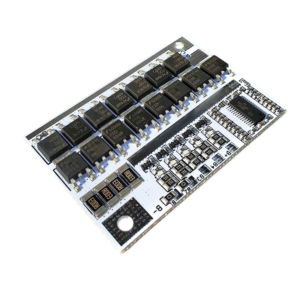 Circuit imprimé de Protection de batterie au Lithium ternaire 3S/4s/5s BMS 3.2V 3.7V 100A Li-ion Lmo, charge li-polymère divisée même Port