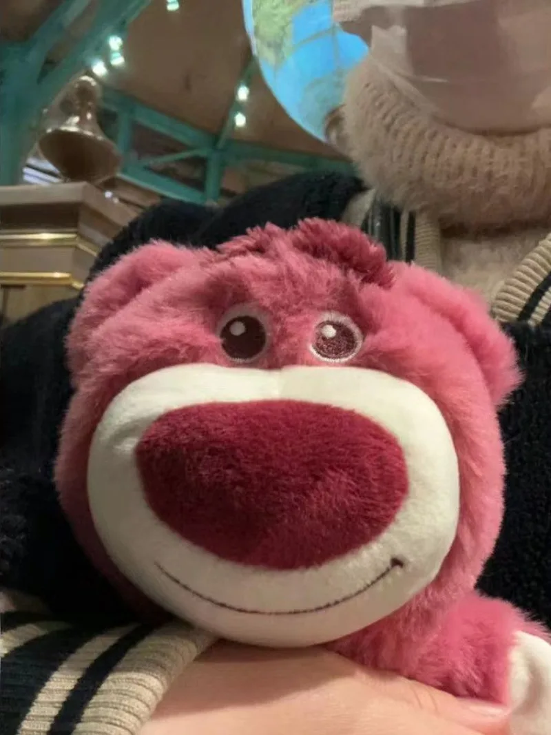 Disney Stitch Lotso Cartoon śliczne pluszowe pacynki kreatywne Kawaii Anime pudełko na artykuły biurowe obsadka do pióra torba do przechowywania na