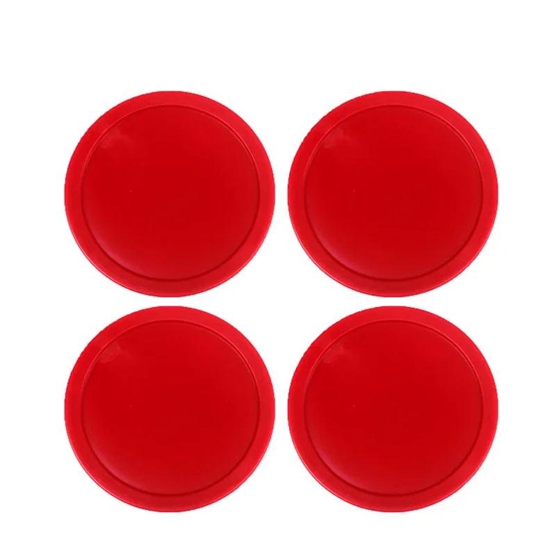 10Pcs Large Size Air Hockey Pucks 82mm 63mm ABS Plastic Table Hockey Mini Ice Disk Spherical Sheet Game Sport Ball Accessories