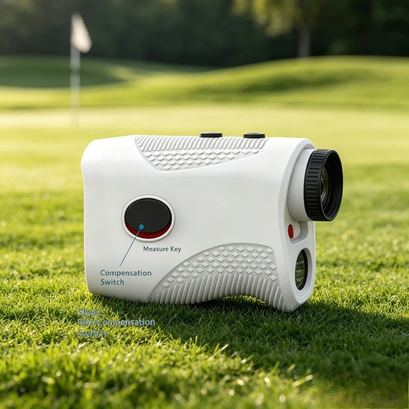Laser Rangefinder Golf Hunting with Flag Lock Slope Compensation 1500Yard Outdoor Measuring Tool