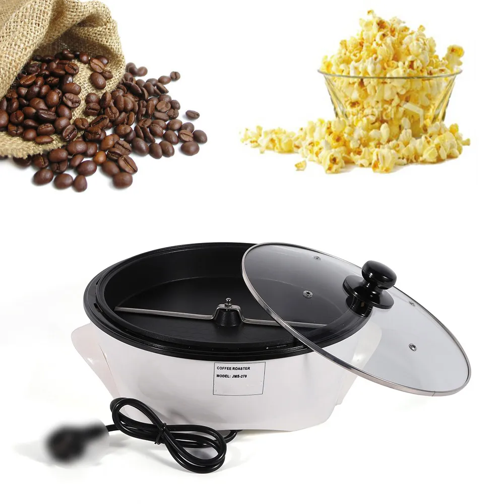 Torréfacteur à café électrique avec réglage de la température, capacité maximale, machine à torréfier le thé, accessoires pour barista à domicile, 800W, 1500g