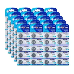 100Pcs PKCELL CR2032 3V button cell 2032 BR2032 DL2032 SB-T15 cr 2032 EA2032C ECR 2032 3V lithium battery coin batteries 220mah