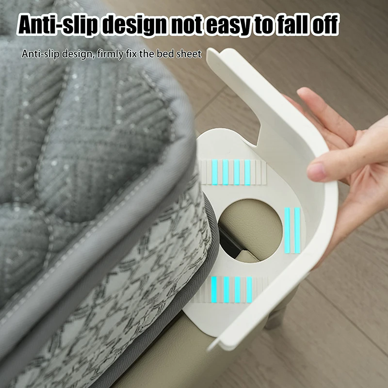 4PCS Invisible Bed Sheet And Bed Cover Fastener Invisible Quilt Sheet Holder Clips Single Quilt Cover Fixed Non-slip Clips
