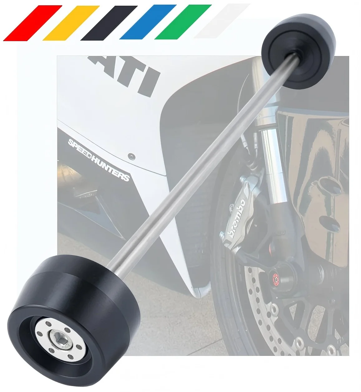 

Duke 790/890/Super Duke 1290 Motorcycle Axle Sliders - Front & Rear Wheel Crash Protectors