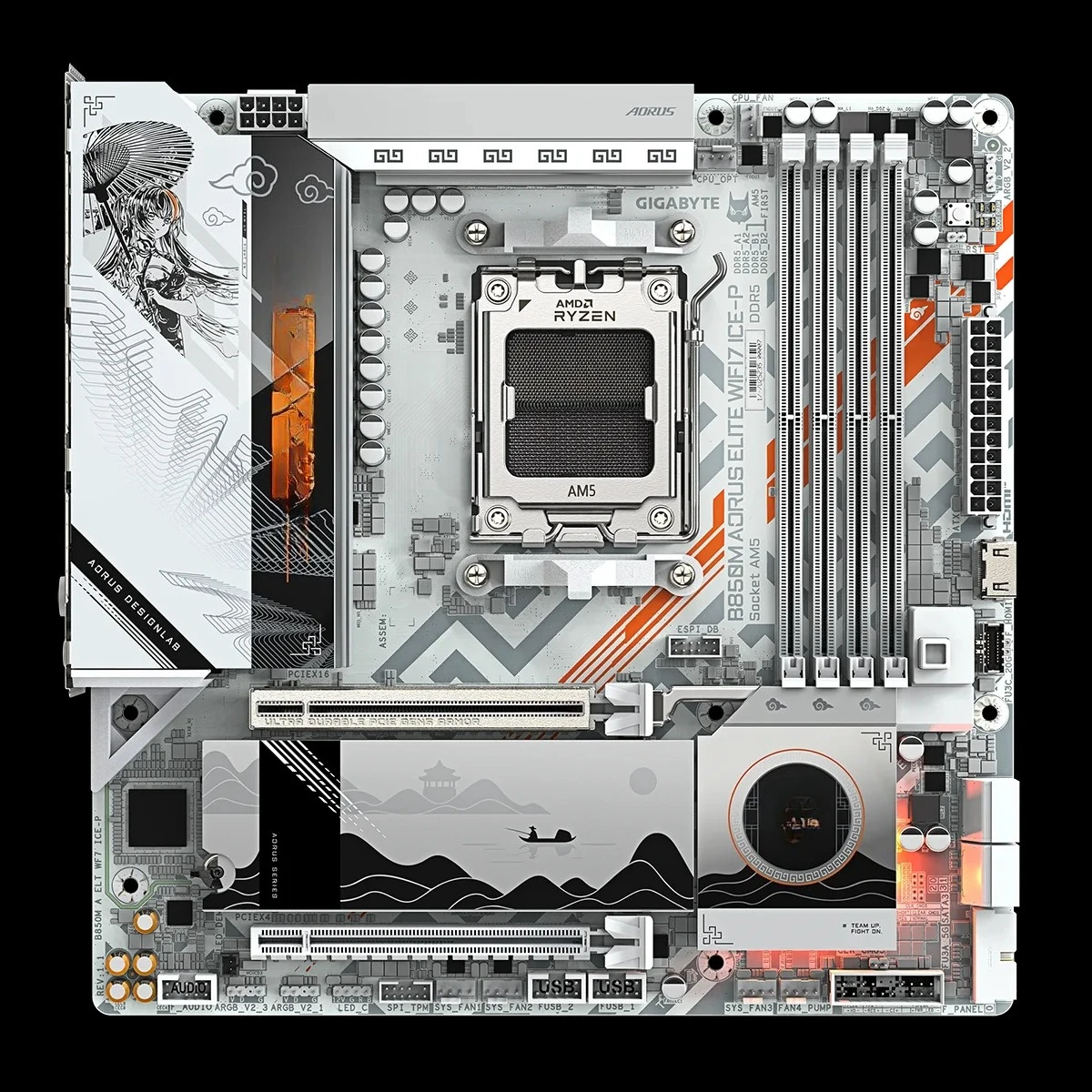 لوحة أم جديدة للألعاب B850M AO - مراجعة Pc Gaming News وسعره
