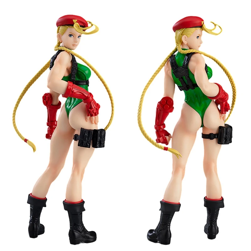 17cm Street Fighter Game Anime Figure POP UP PARADE Sexy Girl Cammy White Action Figure Adult Collection Model Doll Toys Gifts