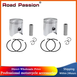 Road Passion 1/2 sets Motorcycle STD 54mm Piston Ring Kit For Honda NSR250 p1 p2 p3 NSR 250