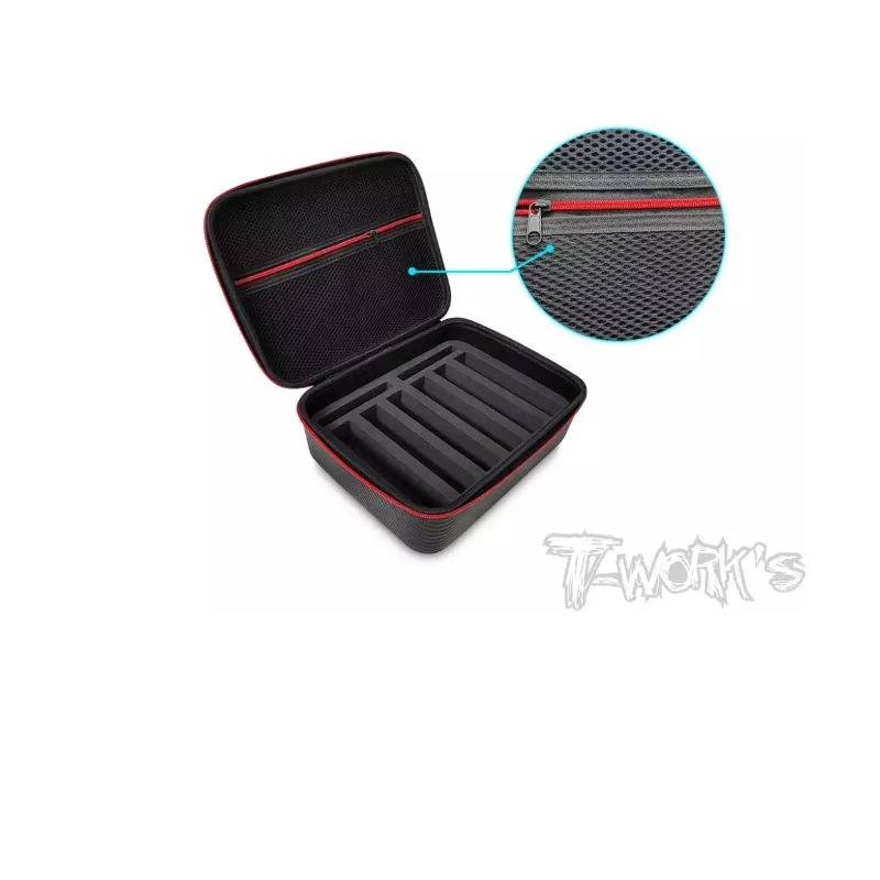 Original T works TT-075-J Compact Hard Case Battery Bag Professional Rc part