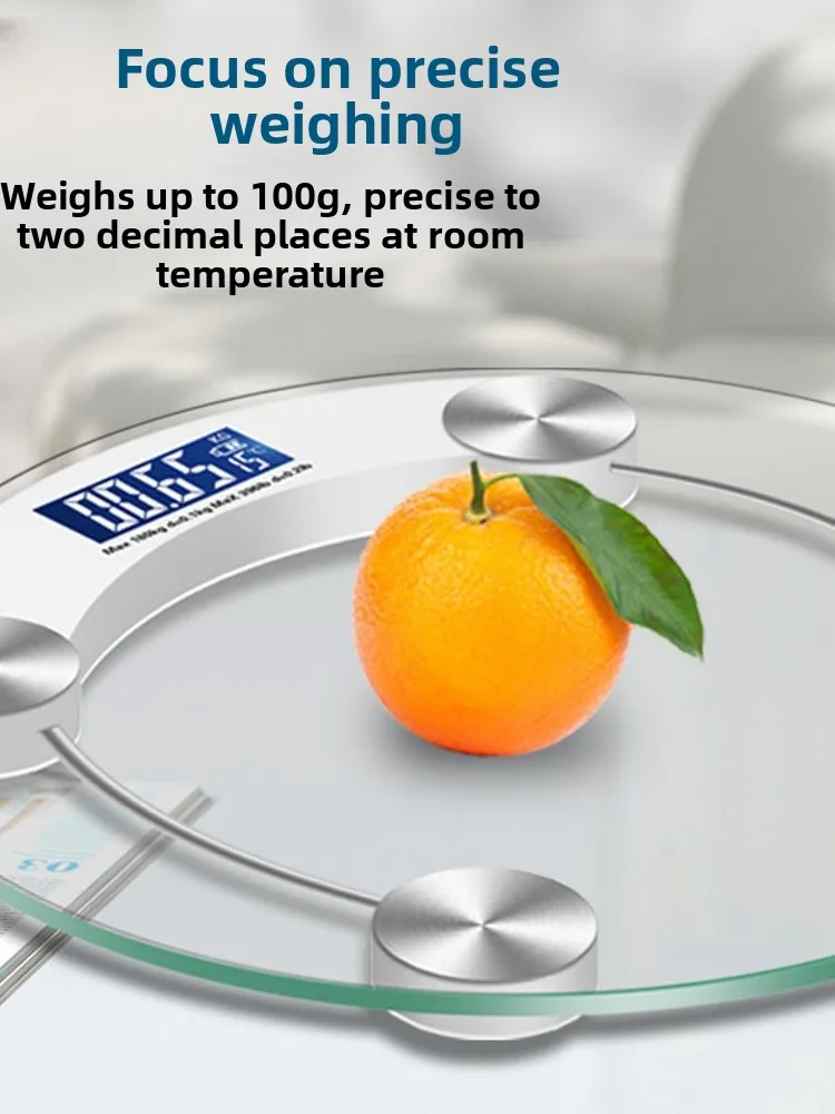 

Precision Glass Body Weight Scale Home Use Fat Loss Health Scale Personal Care Fitness Equipment BORO 03A Model