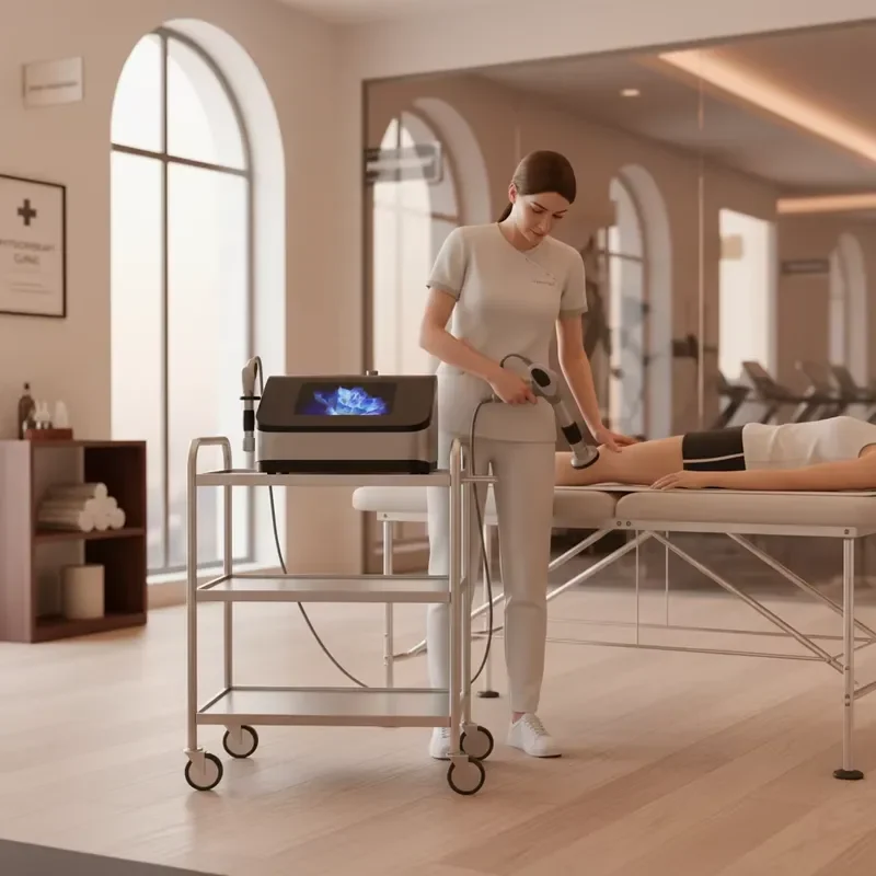 NewFace OEM ODM Effective Pain Relief Scraping Apparatus for Health Recovery Centre Rehabilitation Equipment Shockwave