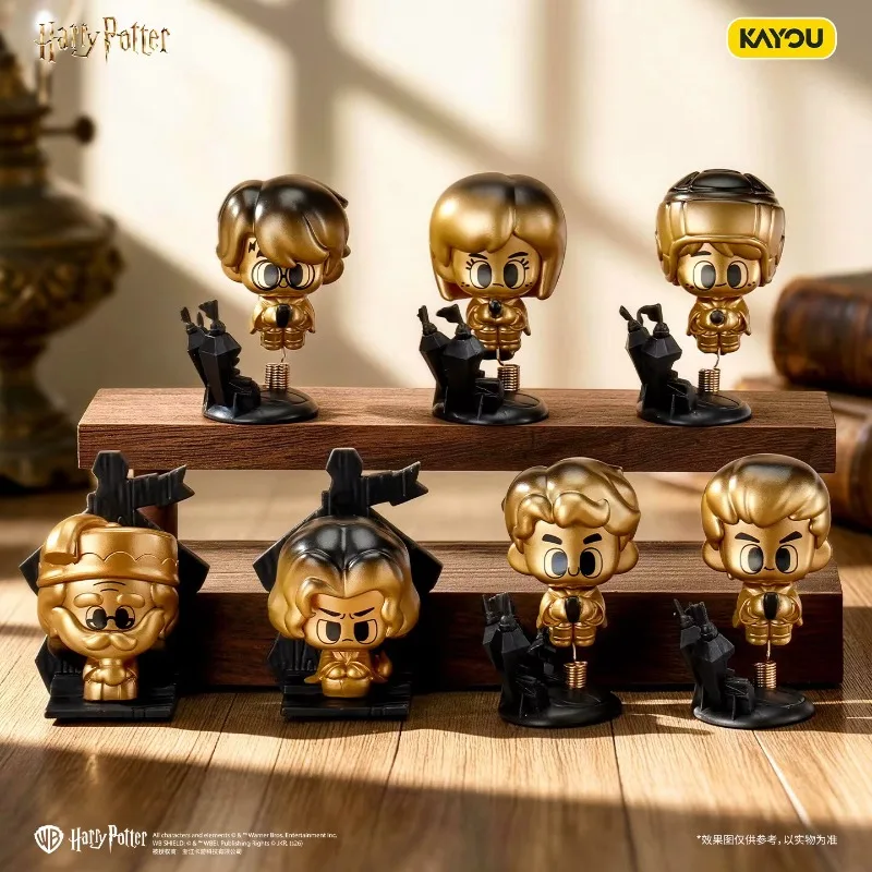 Genuine KAYOU Harry Potter Kada Mini 3D Figurine Blind Mystery Box, Anime Collectible Desktop Ornament Toy for Kids Fan