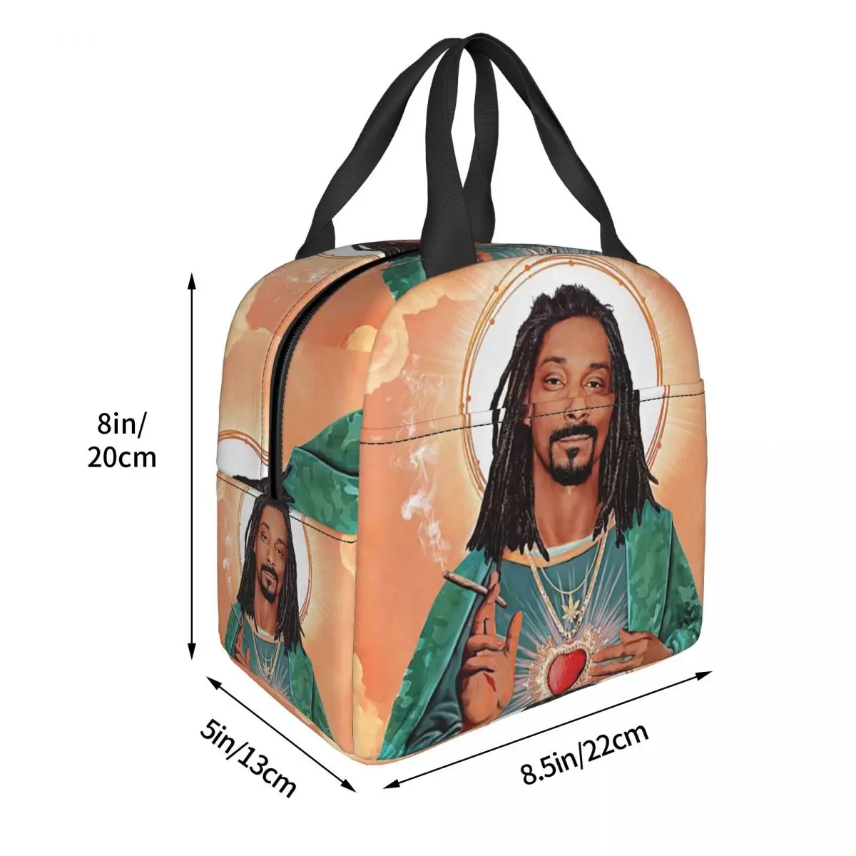 سنوب دوج يذهب يسوع معزول حقيبة الغداء للأطفال مدرسة برودة صندوق طعام حراري حمل مانعة للتسرب صناديق الغداء الحاويات #2