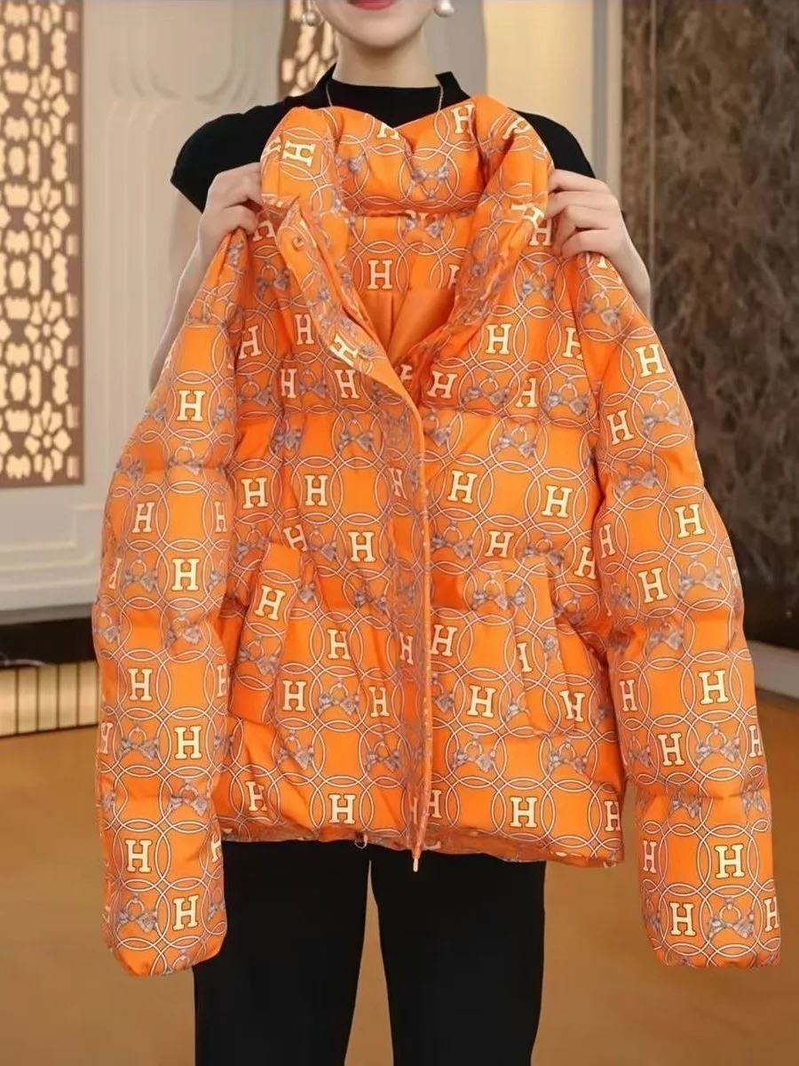 

Casual Faionable down Cotton Jaet 2026 Winter Men Women Sli High-End Sensation Versatile Simple Ele Commute Sle