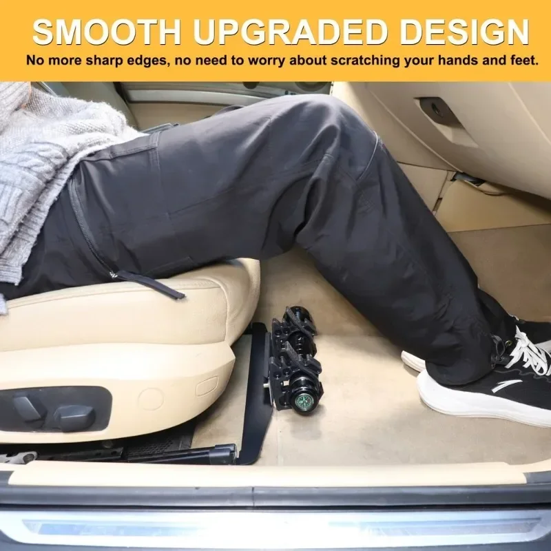 

Черный автомобильный держатель фонарика под сиденьем из алюминиевого сплава, внутренние автомобильные аксессуары для BMW 2 серии F22 2014-2017