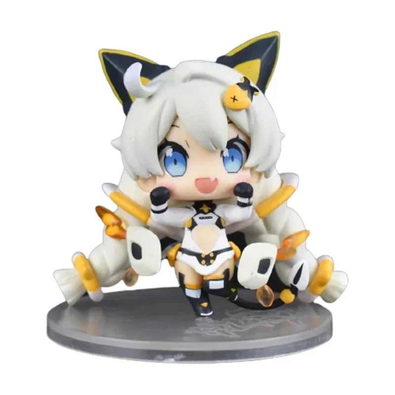 Figurine d'action en PVC de l'anime Honkai Impact 3rd, figurine de jeu Kiana Kaslana, statue de décoration Kawaii Q Ver, modèle de jouet à collectionner, cadeau, 8cm