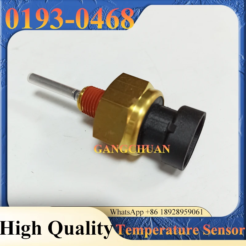 

0193-0468 Excavator Temperature Level Sensor 01930468 for KTA19 KTA38 KTA50