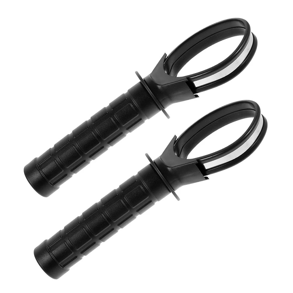 

2Pcs Wrist Ball Handle Gyro Ball Rack Strengthener Holder Hand Training Accessory Workout Grip Wrist Training Handle