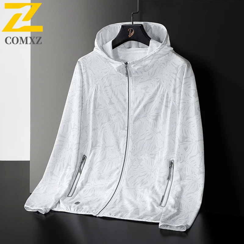 

Ice Silk Sun Protection Jacket Men Women Quick Drying Breathable UPF50+UV Resistant Hooded Skin Coat Outdoor Cycling Fishing Top