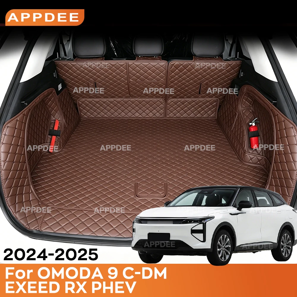 

APPDEE For OMODA 9 C-DM/EXEED RX PHEV 2024 2025 Auto Full Coverage Trunk Mat Car Cargo Liner Interior Accessories