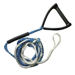 24ft Water Ski Rope Safety Surfing Tow Line Leash Cord With EVA Handle Grip For Wakeboard Kneeboard Surfing