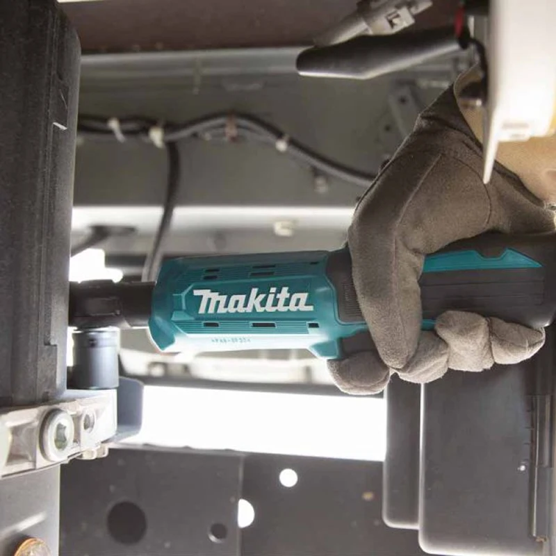 MAKITA DWR180Z 18V LXT Cordless Ratchet Wrench 6.35mm Drive 800RPM 47.5 N·m Angle Wrench Socket Wrench Power Tools DWR180