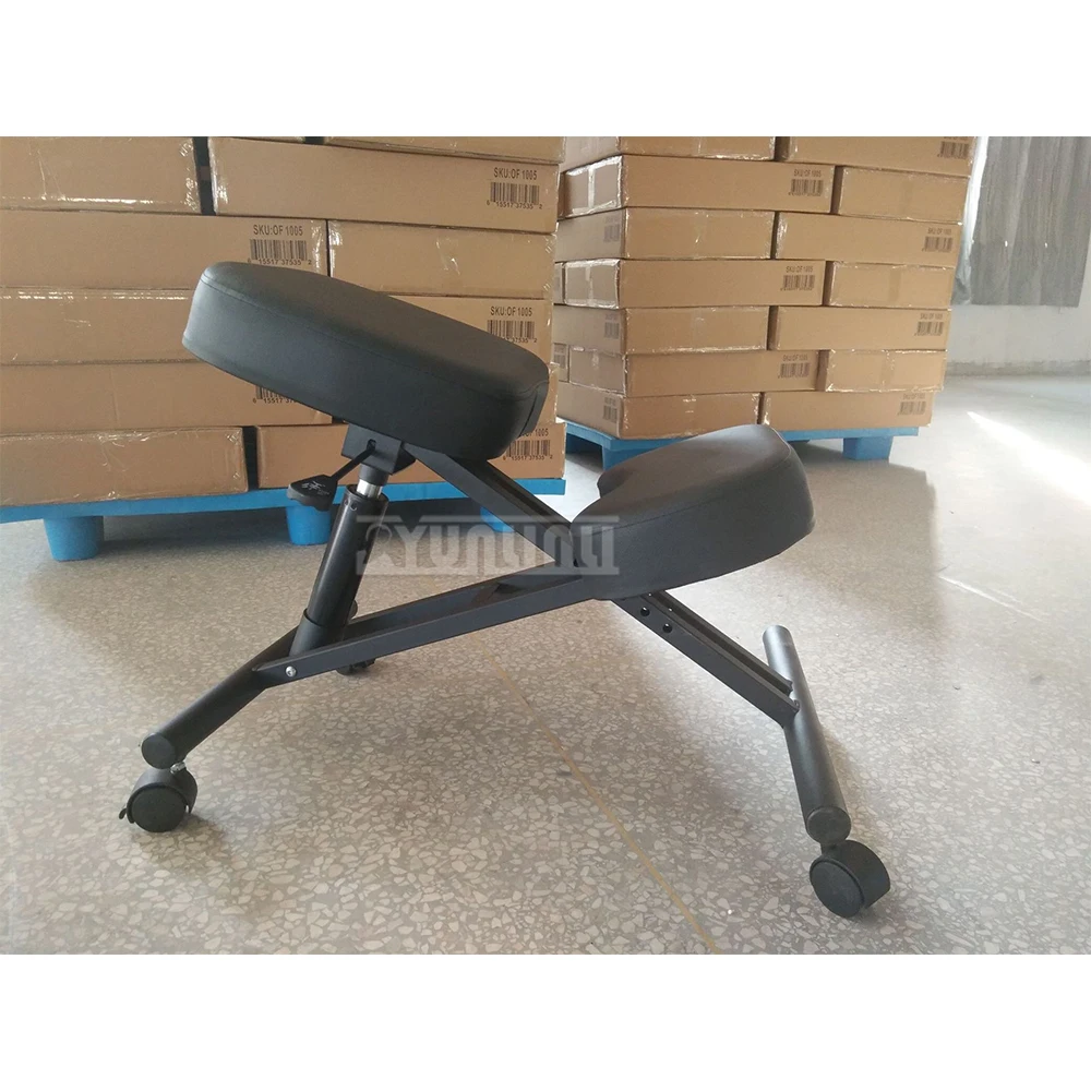 Silla ergonómica para arrodillarse, taburete ajustable