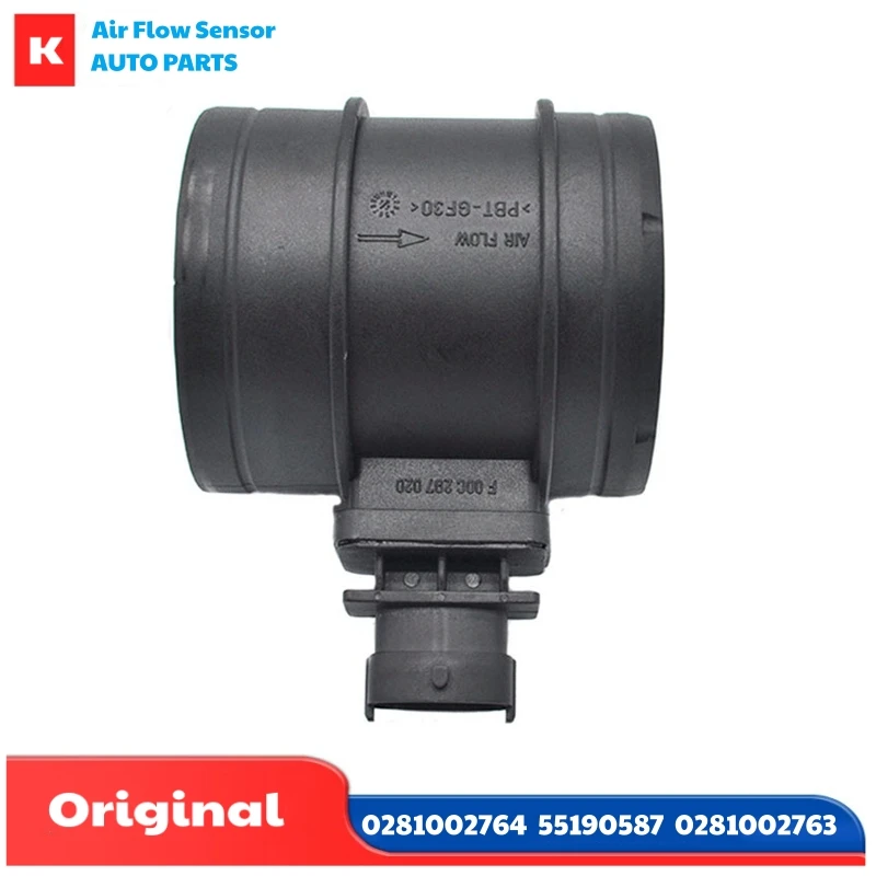 

0281002764 55190587 0281002763 504136035 Universal Mass Air Flow Sensors for Saab 9-3 YS3F 9-3X 1.9 TTiD Uaz Patriot 2.3 D