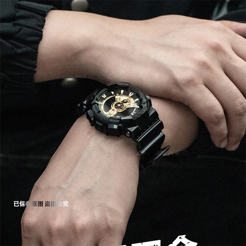 Watch Accessories Suitable for Casio G-Shock GLS GD GA110 GA100 GD120 Men's and Women's Sports Camouflage WatchBand Strap