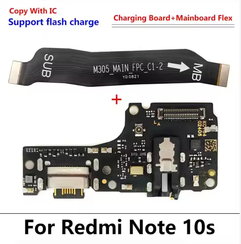 For Xiaomi Redmi Note 7 8 8T 9 9S 10 10S 12 Pro 4G 5G Dock Connector Micro USB Charger Charging Port Mainboard Main Flex Cable - Image 10