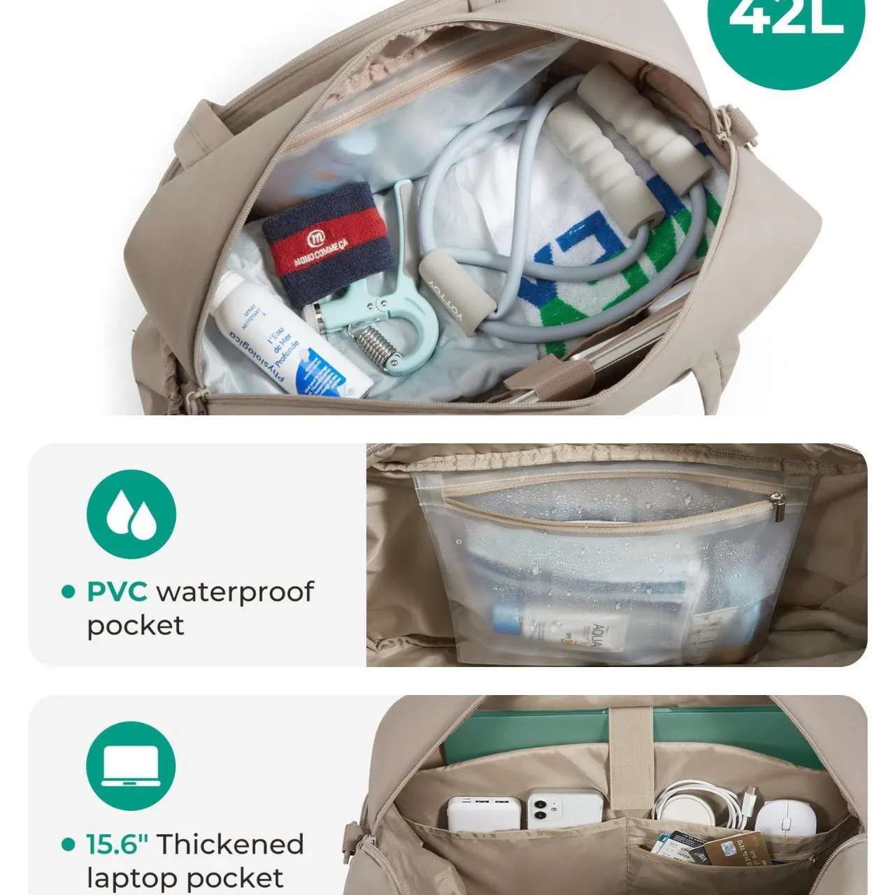 36-55 تخزين كبير مضارب تنس الريشة حقيبة السفر في الهواء الطلق التدريب الرياضي التنقل حقائب كتف Pickleball مجداف حقيبة يد