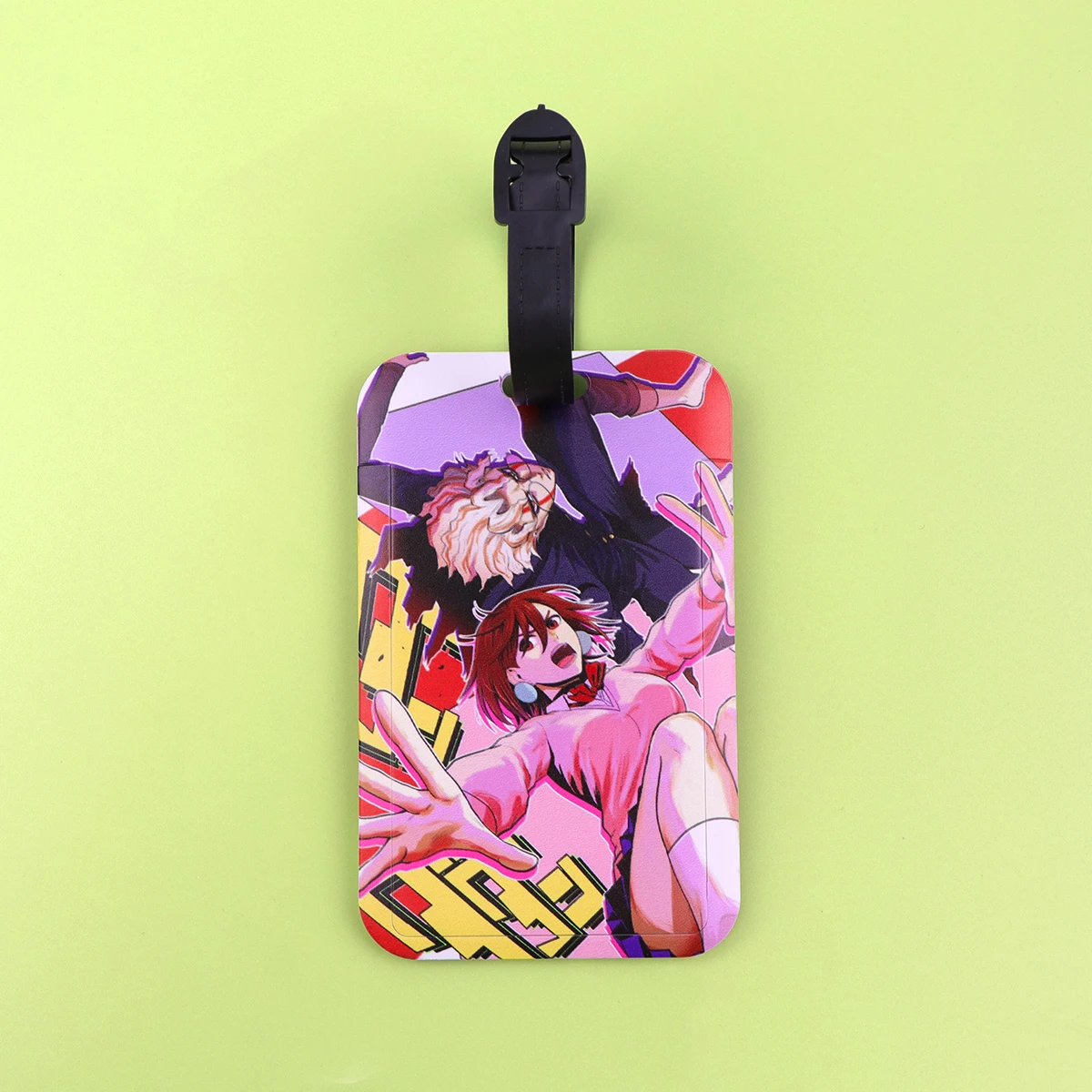 Mnaga البلاستيك الأمتعة العلامة حقيبة ظهر رائعة على ظهره مكافحة خسر قائمة حامل بطاقات التعريف الشخصية موضة إكسسوارات الأمتعة هدايا للأصدقاء