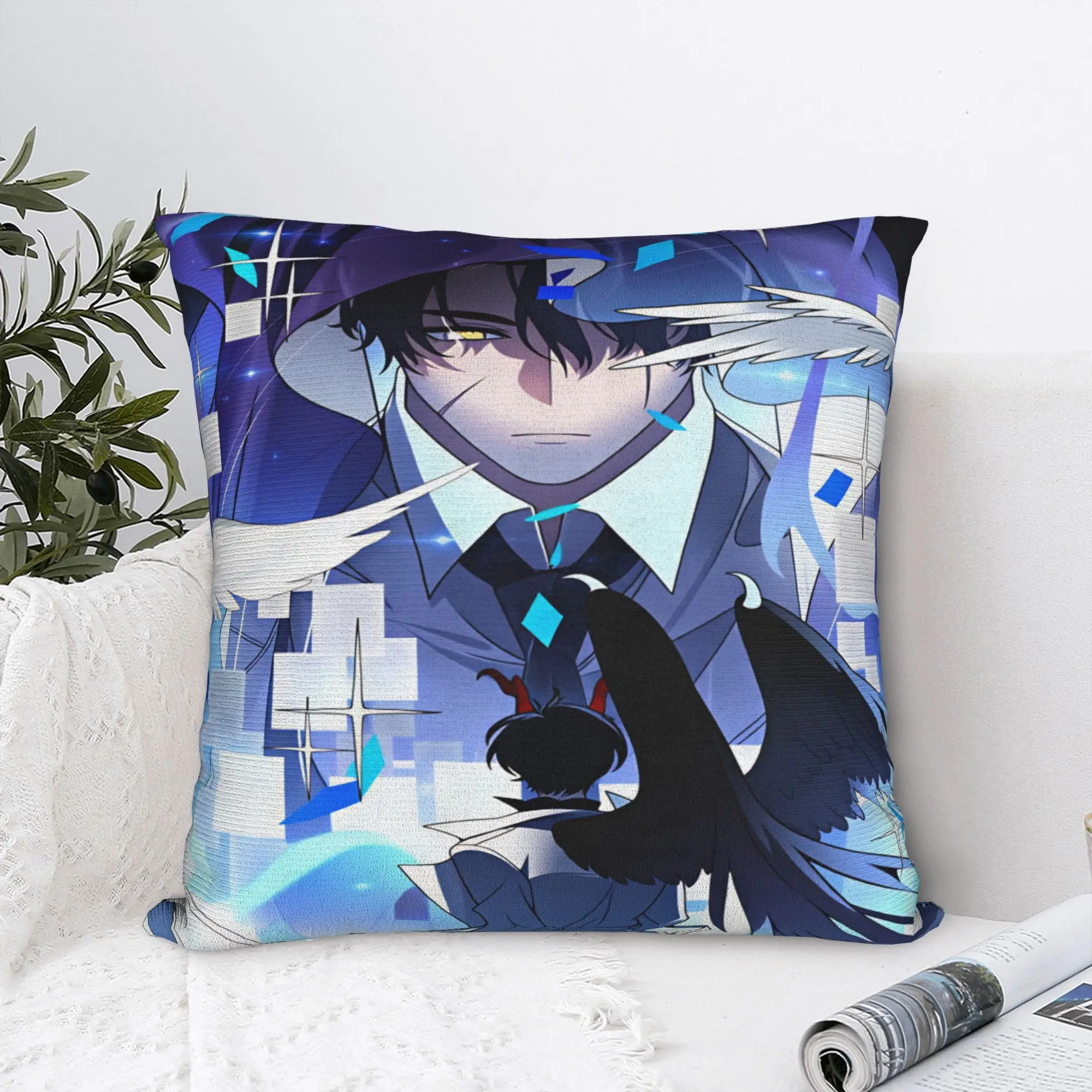 Omniscient Readers Viewpoint Pillow Case  Soft Pillow Cover Retro Trendy Pillowcases For Living Room Sofa