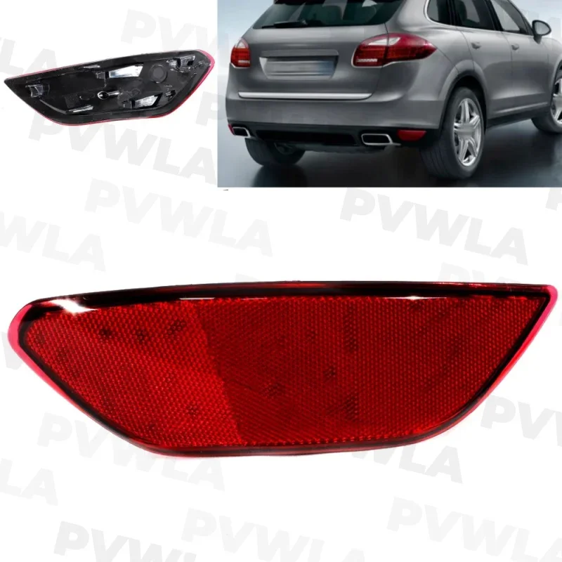 

For Porsche Cayenne 2011 2012 2013 2014 Right Side Rear Bumper Reflector Light Lamp Car accessories 95863110600