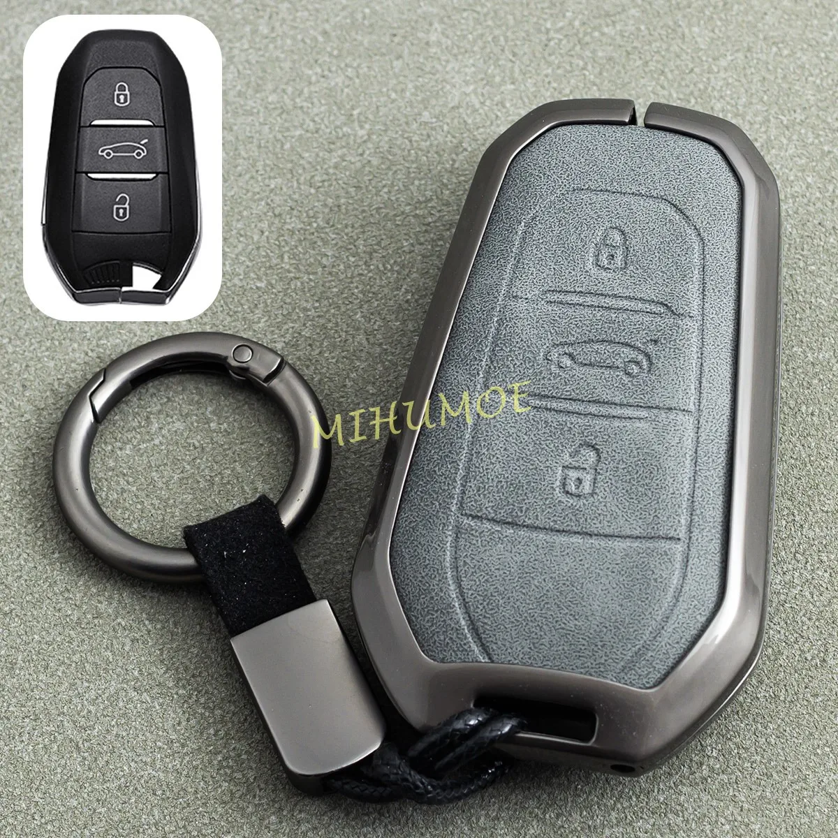 Metal Leather Key F… - image