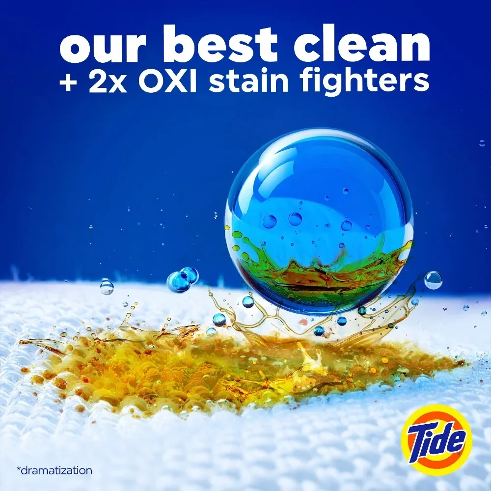 Oxi Boost Power PODS with Stain Remover and Oxi Power Laundry Detergent Pacs, 18 Count