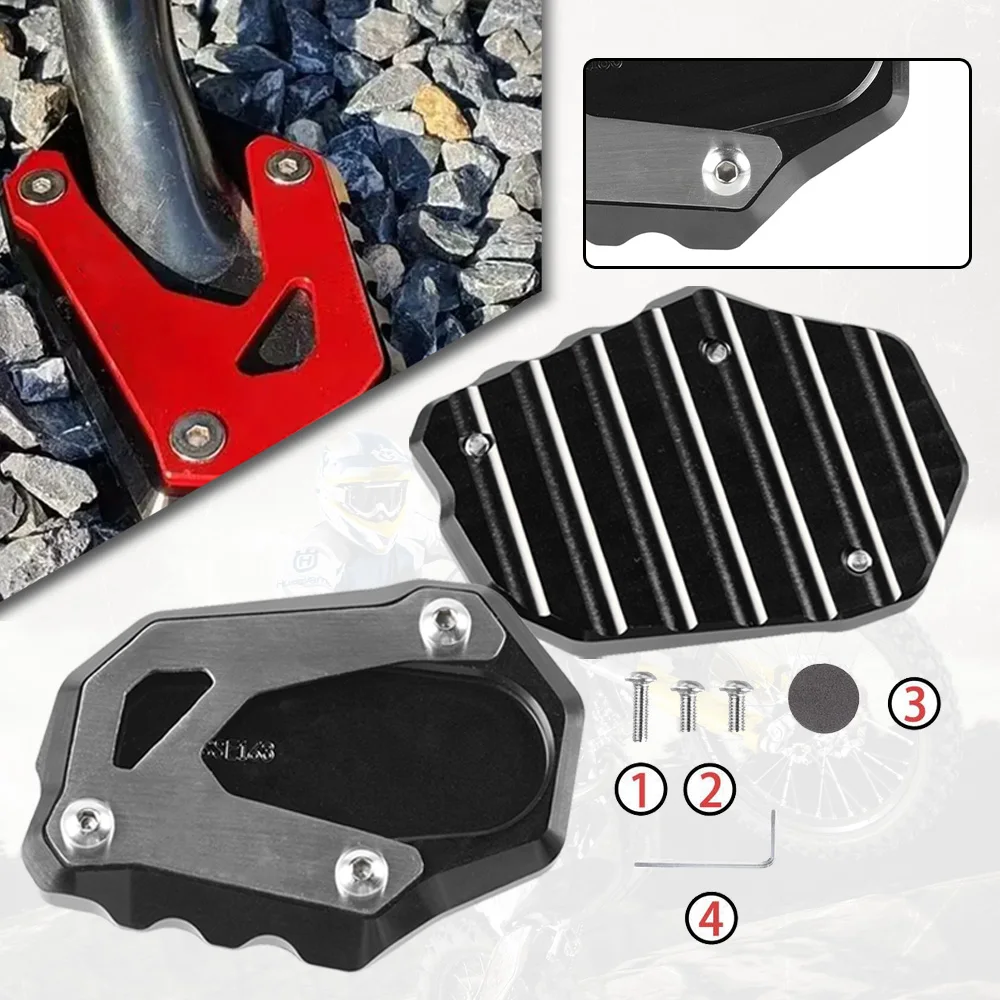 

For GSX-S1000 GT GSX S 1000 Katana GSXS1000 F S 2015-2023 2022 2021 2020 Motorcycle Side Stand Enlarger kickstand Extension Pad