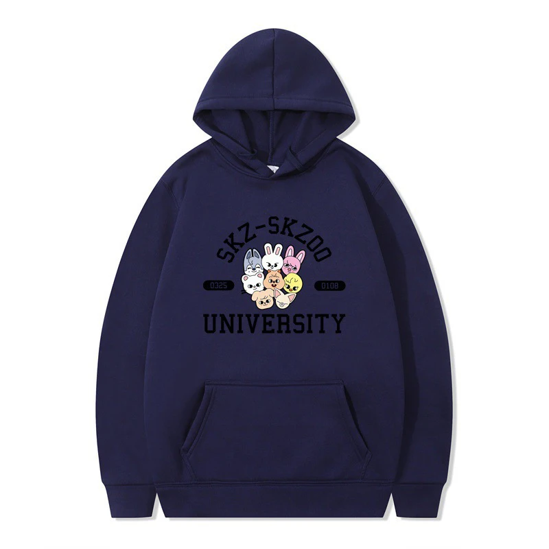 Otoño Invierno Linda sudadera interesante ropa estampada con capucha de manga larga Sudadera térmica trajes de pareja Jersey Casual