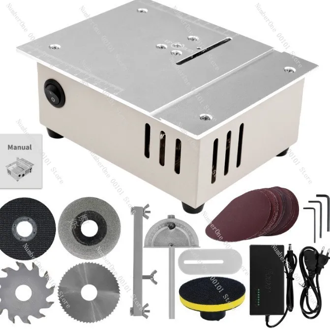 

Cross-border dual-motor micro table saw