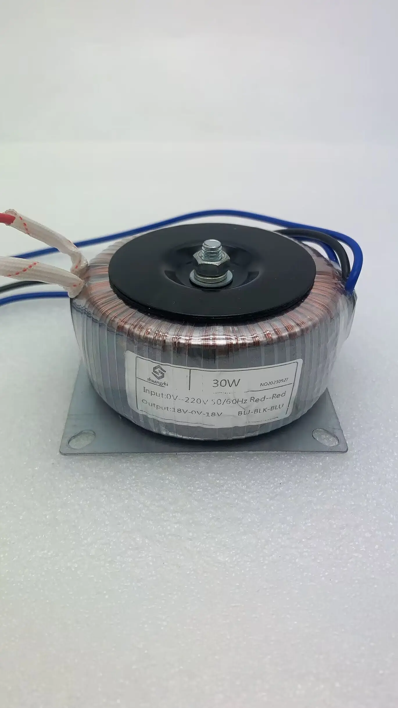 30VA Toroid Transformer double 12V 13V 14V 15V 16V 17V 18V 19V 20V 21V 22V 23V 24V 25V for choose