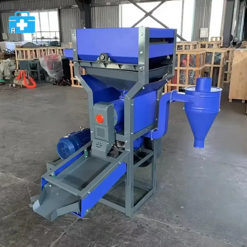 Rice milling machine, rice shelling machine, rice and wheat shelling machine, crusher, refined bran screening and peeling