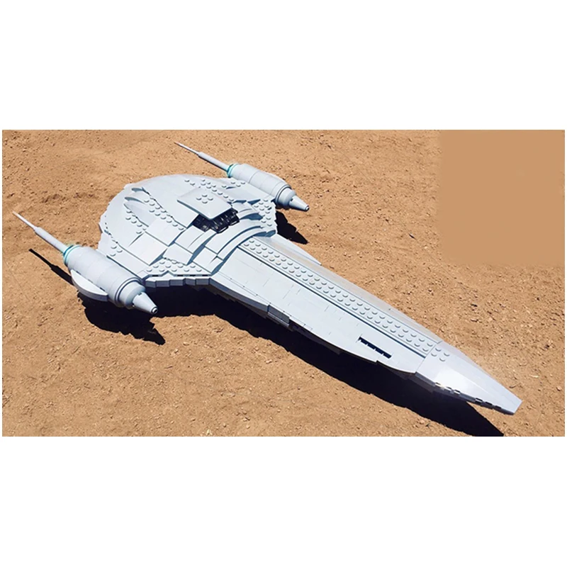 

848 деталей Конструктор Space Starship MOC Royal Warship, креативный развивающий набор для детей, подарок